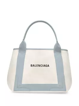 Сумка-тоут Balenciaga с логотипом, белый