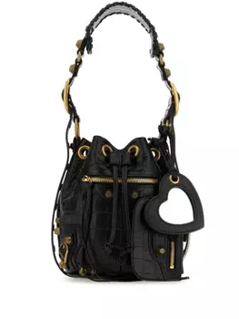 Сумка-ведро Balenciaga Le Cagole, черный