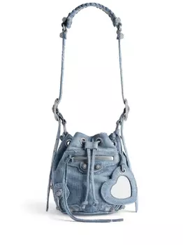 Balenciaga сумка-ведро Le Cagole XS, синий