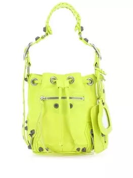 Сумка-ведро Balenciaga Le Cagole XS, желтый