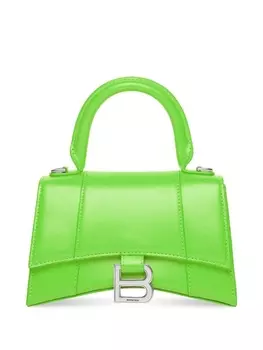 Balenciaga сумка XS Hourglass, зеленый