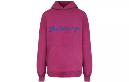 Balenciaga Свитшот женские розово-красная