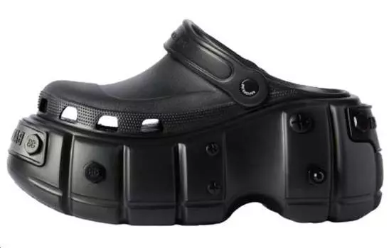 Тапочки женские Balenciaga, черный