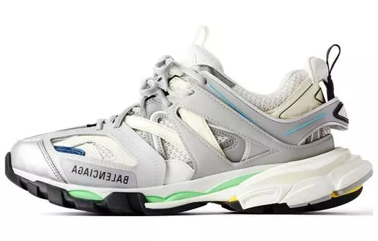 Кроссовки женские Balenciaga Track, серый / синий