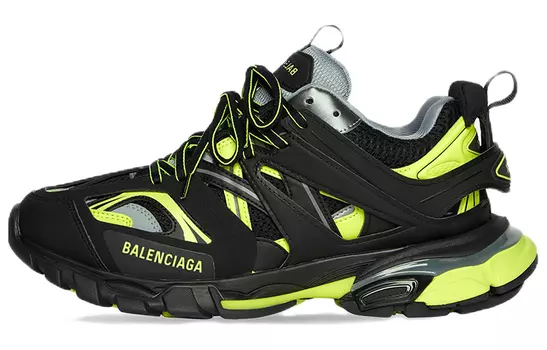 Кроссовки Balenciaga Track, черный/желтый
