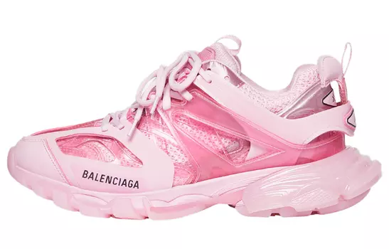 Кроссовки Balenciaga Track Clear Sole, розовый