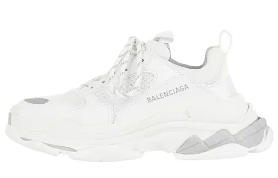 Balenciaga Triple S Белый Серый (женские)