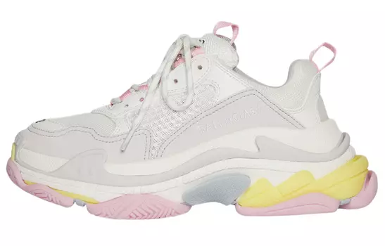 Balenciaga Triple S Белый Желтый (женские)
