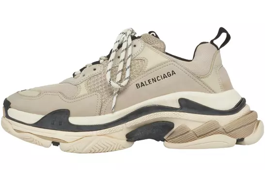 Кроссовки Balenciaga Triple S, бежевый