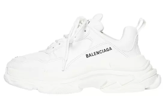 Balenciaga Triple S из синтетической кожи Triple White (женские)