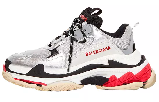 Кроссовки Balenciaga Triple S (2019), черный/серебристый