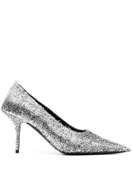 Balenciaga туфли-лодочки Square Knife 80, серый