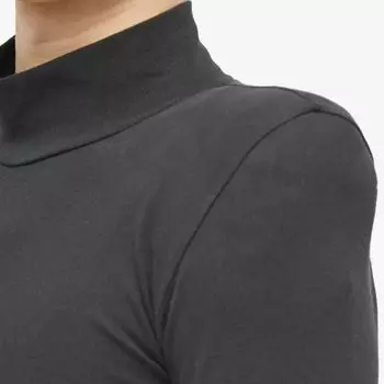 Balenciaga Воротник-стойка с длинными рукавами и подиумом, черный
