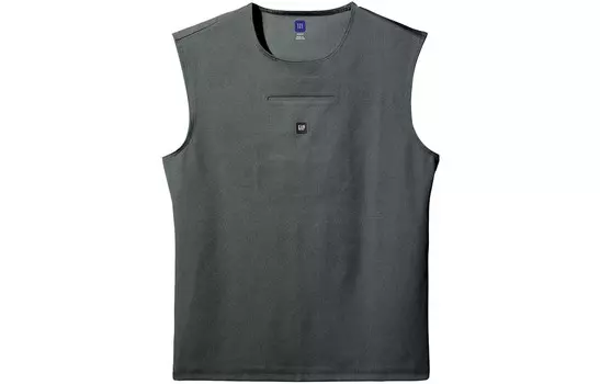 Balenciaga X Gap X Balenciaga майка мужская темно-зеленый Yeezy, темно-зеленый