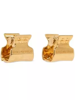 Balenciaga заколки для волос Holli Xs (набор из двух штук), золотистый