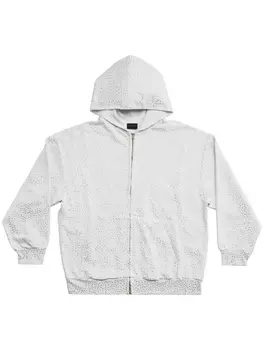 Balenciaga жакет с кристаллами, белый
