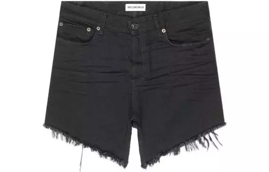 Balenciaga Женская Джинсовая Юбка, цвет Black