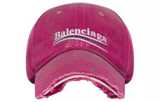 Женская кепка Balenciaga, фуксия