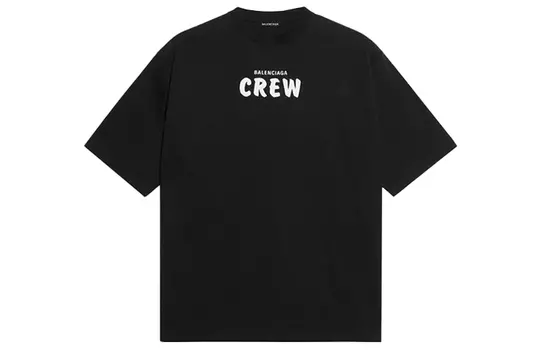 Футболка женская Balenciaga Crew, черный