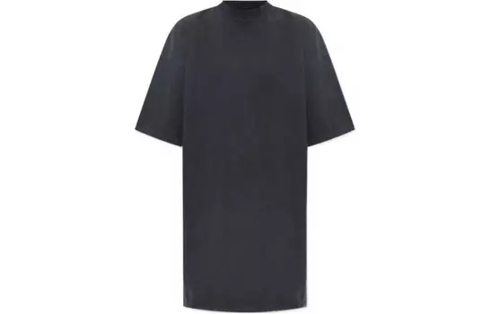 Balenciaga Женская футболка, цвет Black/Gray
