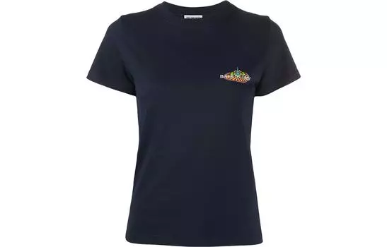 Женская футболка Balenciaga, синий