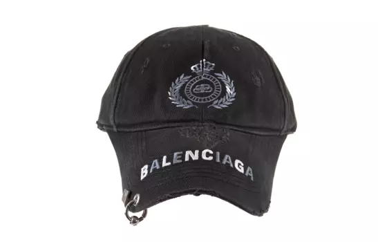 Женская кепка Balenciaga, черный