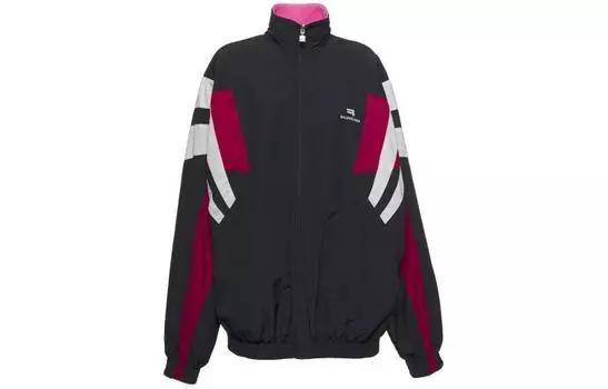 Куртка женская Balenciaga, черный / красный / белый