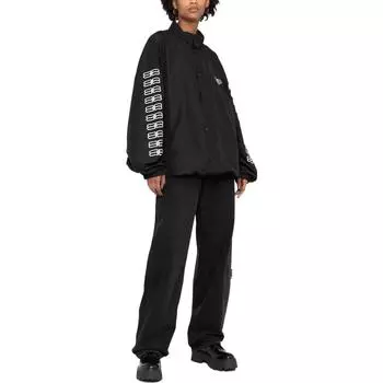 Куртка женская Balenciaga с логотипом, черный / белый