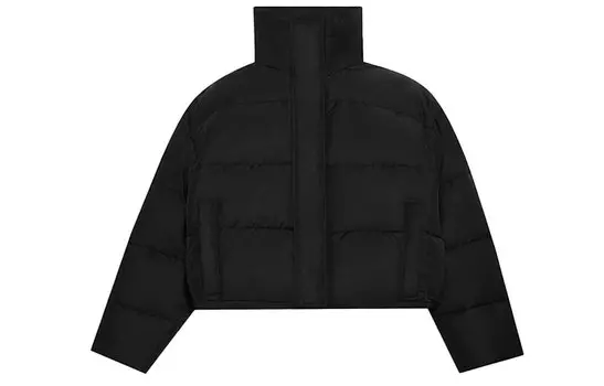 Куртка женская Balenciaga с воротником-стойкой, черный