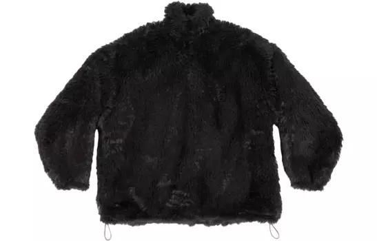 Куртка меховая Balenciaga женская, черный