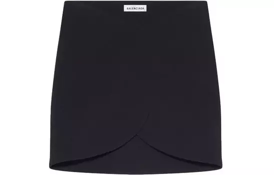 Мини-юбка женская Balenciaga, черный