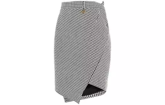 Женская юбка Balenciaga, черный/белый