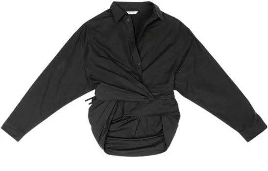 Balenciaga Женская Рубашка, цвет Black