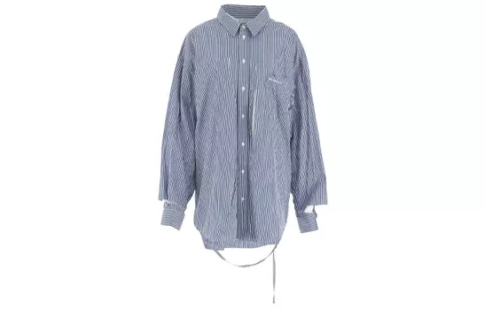 Женская рубашка Balenciaga, синий