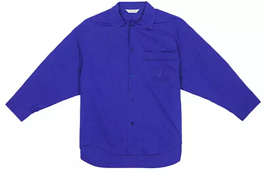 Женская рубашка Balenciaga, синий