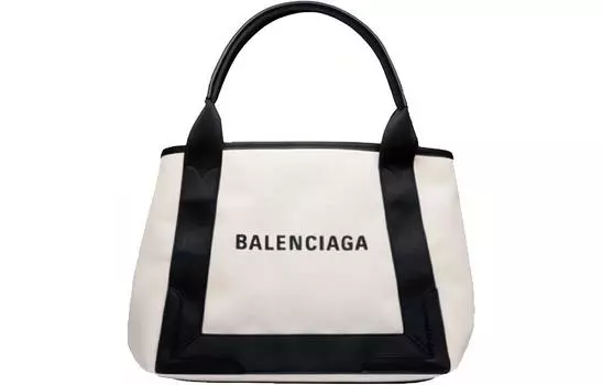 Balenciaga Женская сумка-труба из темно-синей коровьей кожи