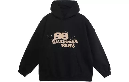 Balenciaga Женская Толстовка, Черный