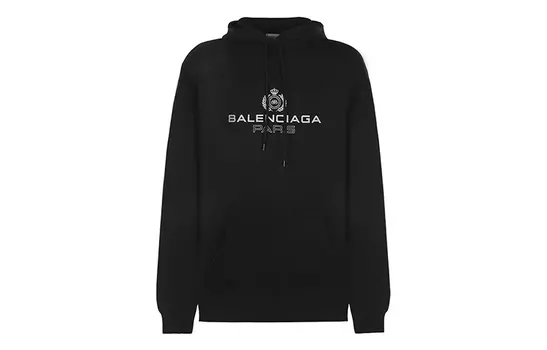Толстовка женская Balenciaga Paris, черный