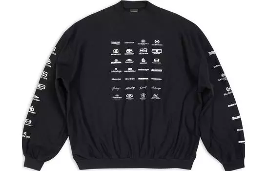 Balenciaga Женская Толстовка, цвет Black