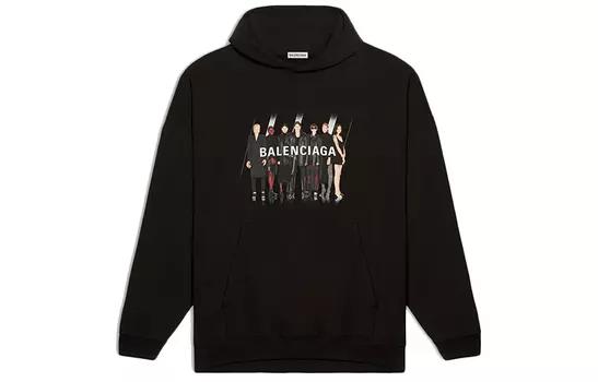 Balenciaga Женская Толстовка, цвет Black