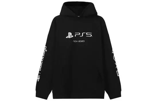 Толстовка женская Balenciaga x PlayStation, черный