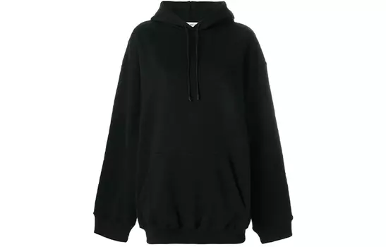 Толстовка женская Balenciaga с удлиненными рукавами, черный