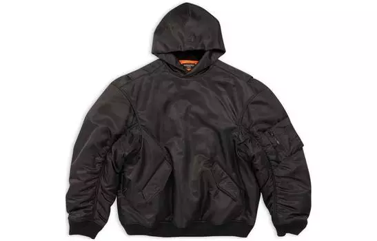 Бомбер женский Balenciaga Pull-Over, черный