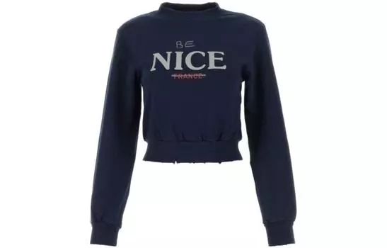 Женская толстовка Balenciaga, синий