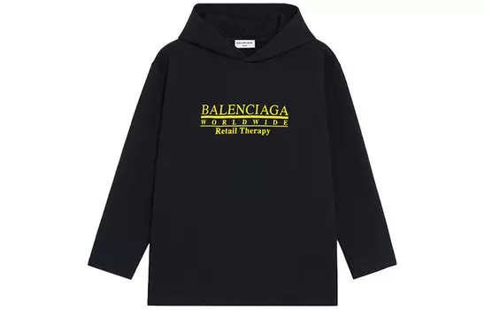 Balenciaga Женская толстовка FW21, черная