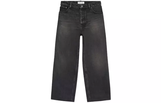 Джинсы женские Balenciaga Dirty Vintage, черный
