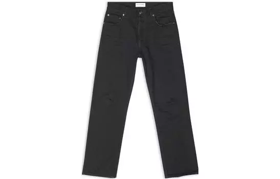 Джинсы женские Balenciaga с карманами, черный