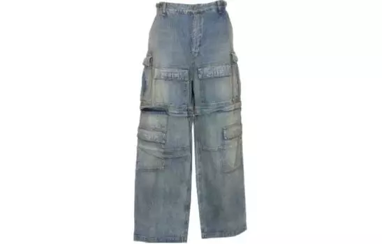 Женские джинсы Balenciaga, синий