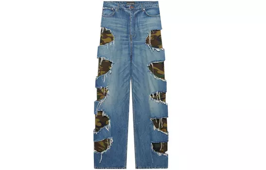 Женские джинсы Balenciaga, синий