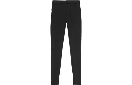 Брюки женские Balenciaga облегающие, черный